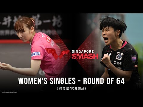 加藤美優 vs 鄭怡静｜シンガポールスマッシュ2022 女子シングルス1回戦