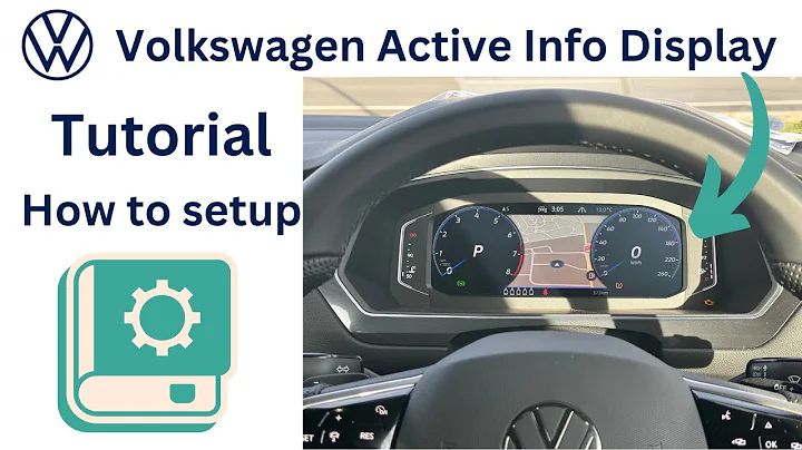 VW Dashboard Tutorial - Active Info Display / Digital Driver Cluster - 2020 or Later
