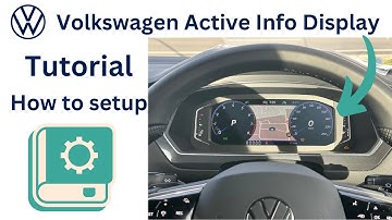 VW Dashboard Tutorial - Active Info Display / Digital Driver Cluster - 2020 or Later