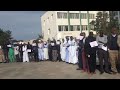 موريتانيا وقفة عمال شركة موريتل للاتصال ضد إدارتها موريتانيا وقفة عمال شركة موريتل للاتصال ضد إدارتها