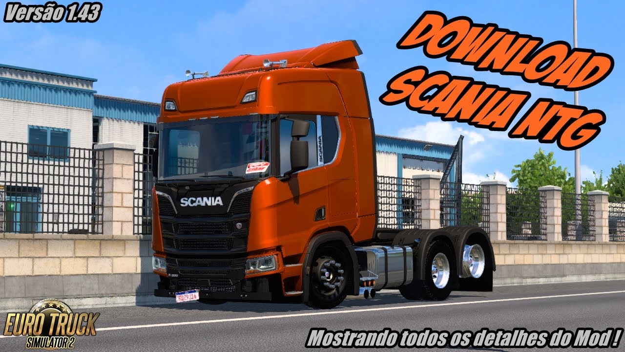 Caminhão Daf + Granel Arqueada Qualificada Mods Ets2 1.44