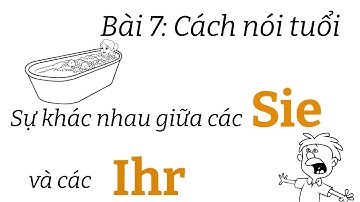 Ngữ pháp tiếng đức A1.1 | Bài 7 | Cách nói tuổi bằng tiếng đức | Mít học tiếng đức |