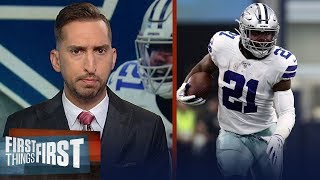 Nick and Cris agree that Cowboys should ease Zeke back into their offense | NFL | FIRST THINGS FIRST