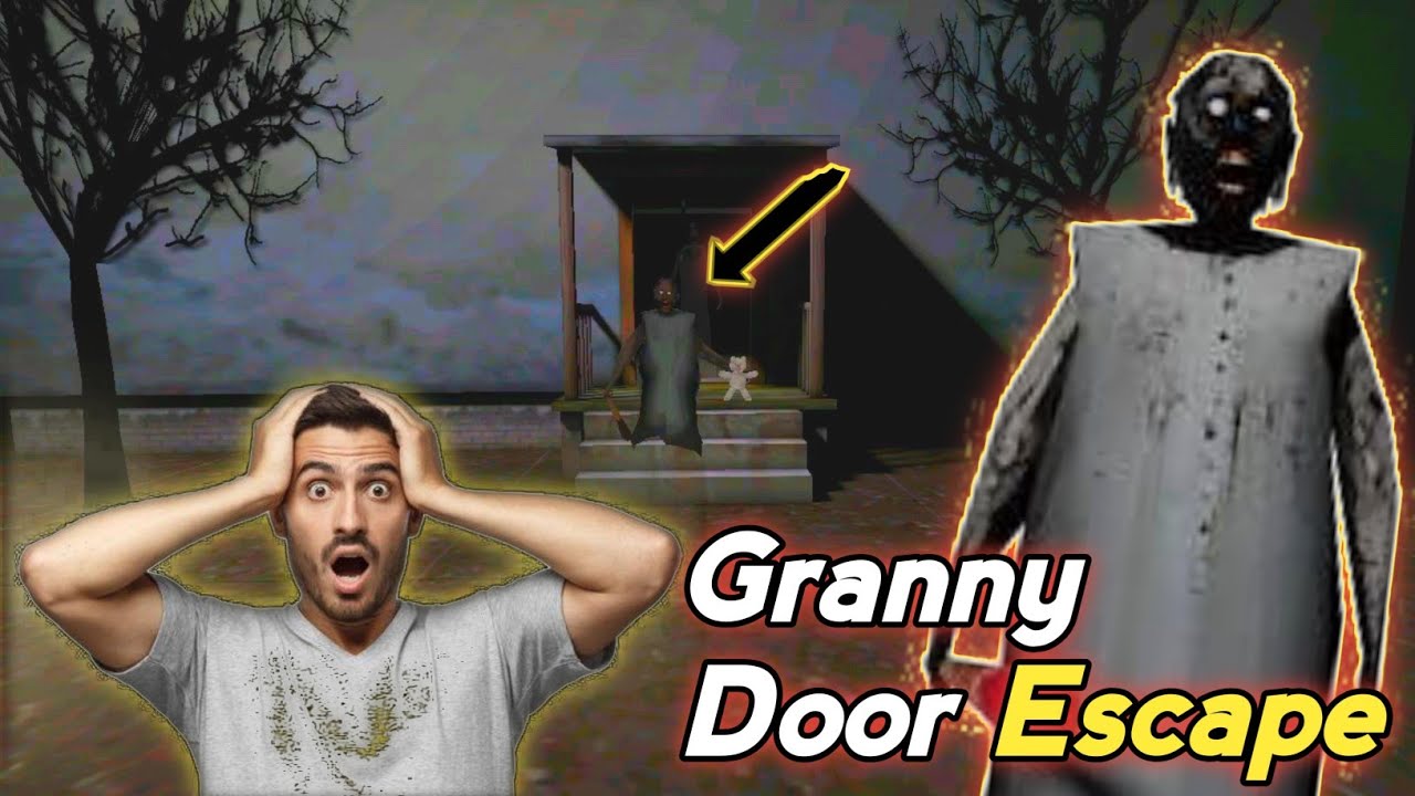 Finally Granny Door Escape 🥵🤕|| how to granny door escape #granny # ...