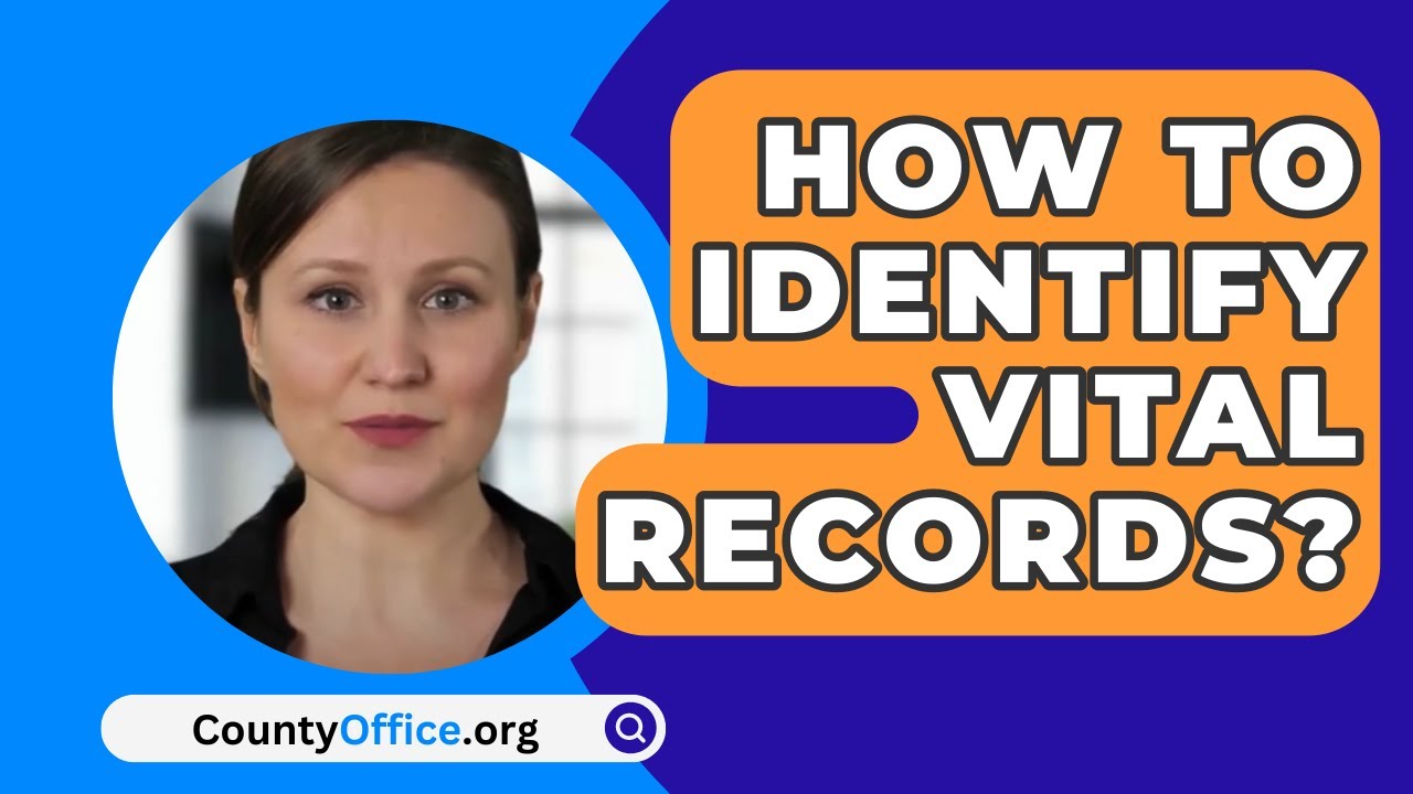 How To Identify Vital Records? YouTube