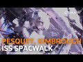 LIVE: Astronauts step out of the International Space Station for a spacewalk to install a solar a...
