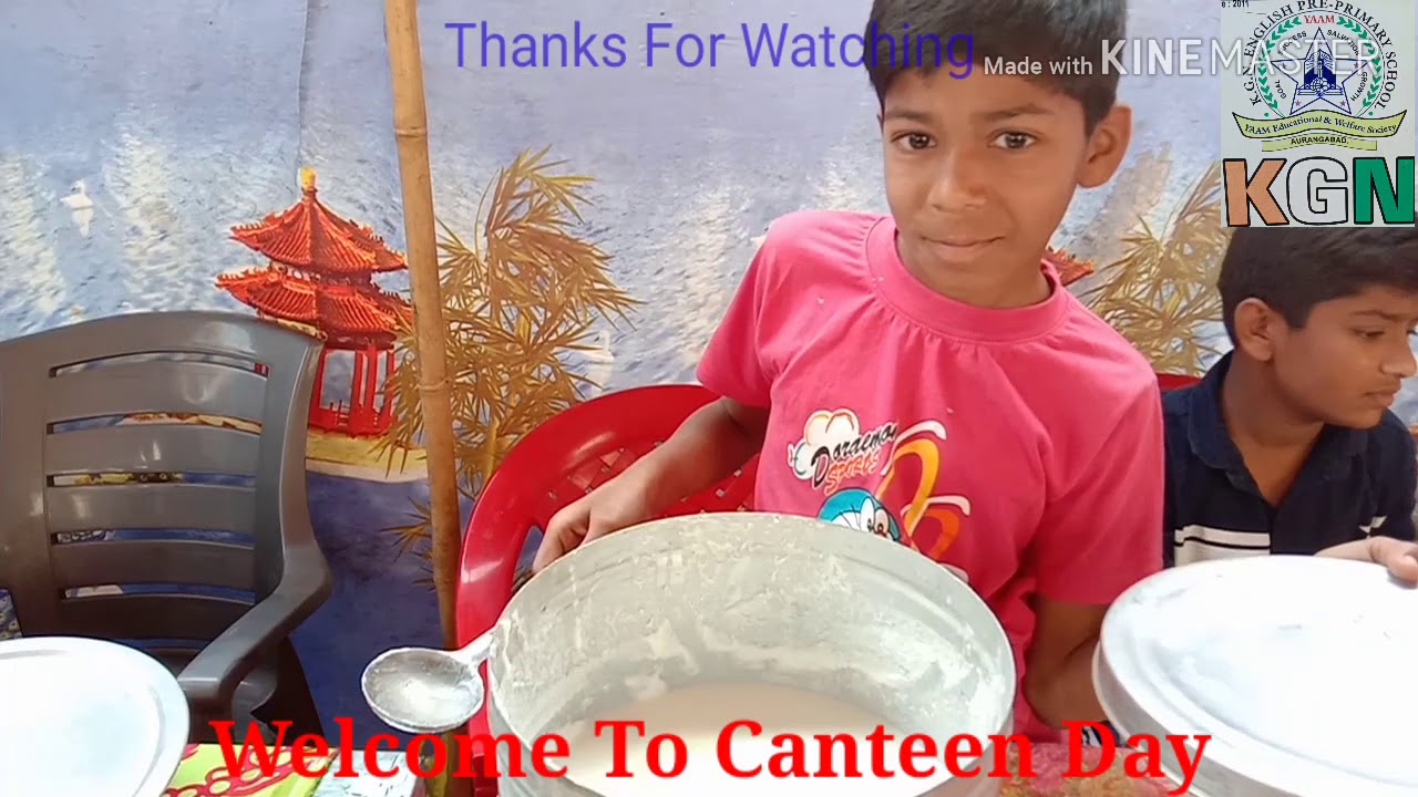 KGN English And Urdu Schools Celebrated Canteen Day in Khuldabad