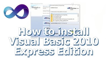 How to install Visual Basic Express Edition 2010 | # Visual Basic Express Edition 2010