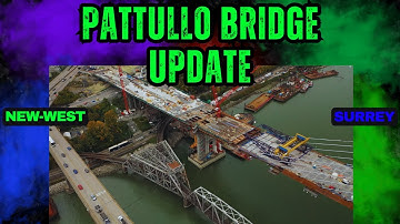 Pattullo Bridge Replacement Update - Major Progress on Vancouver’s $1.3B Mega Project (4K Aerial)