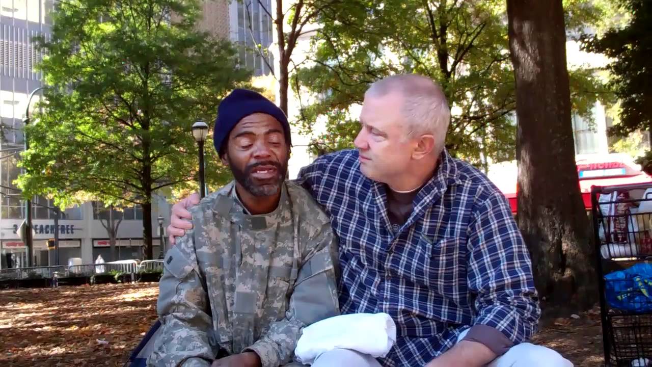 occupy atlanta 11-5-2011 wes cole and copper talk humanity/homelessness ...