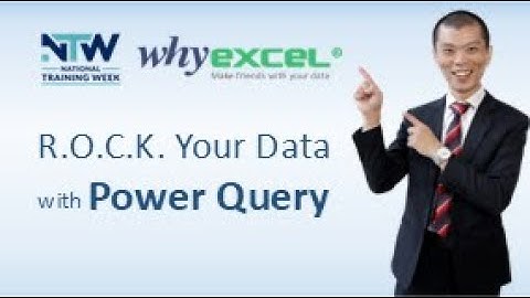 NTW 2025 | ROCK Your Data with Power Query (Windows) | Excel Sifu