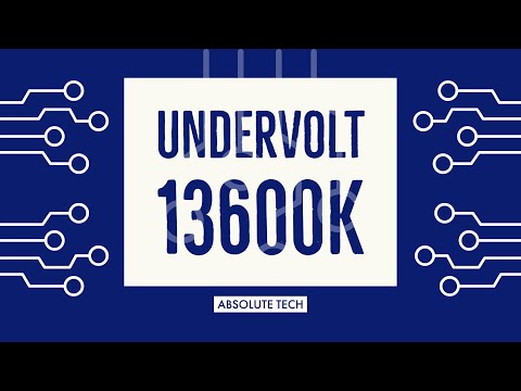 Undervolt your 13600K or any processor