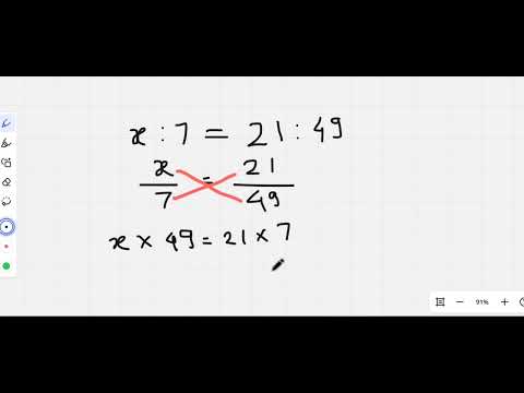 Finding unknown term in Ratios