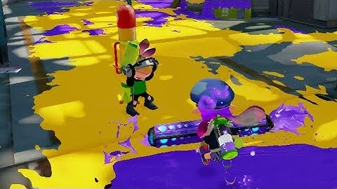 Rainmaker on Kelp Dome - Splatoon