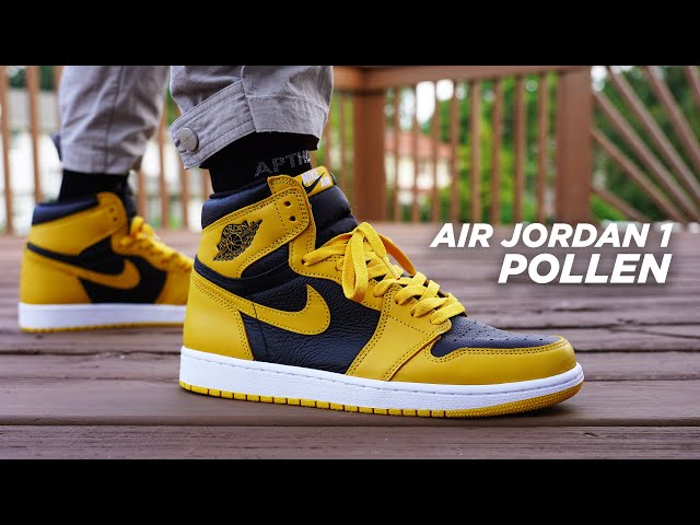 Air Jordan 1 POLLEN Review & On Foot - YouTube
