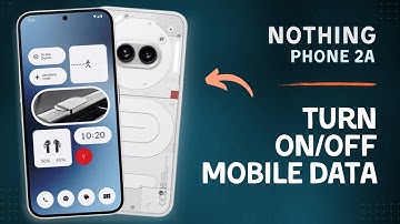 How to Turn On/Off Mobile Data on Nothing Phone 2a | Tips, Tricks & Hidden Features