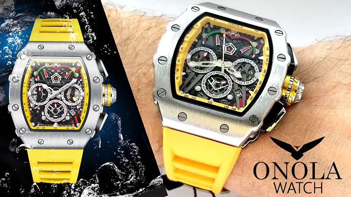 Onola Watch Silver Yellow Review.  Is This the Bes...