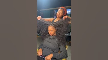 The most natural sew in, use kinky curly bundles #bundles #kinkycurly