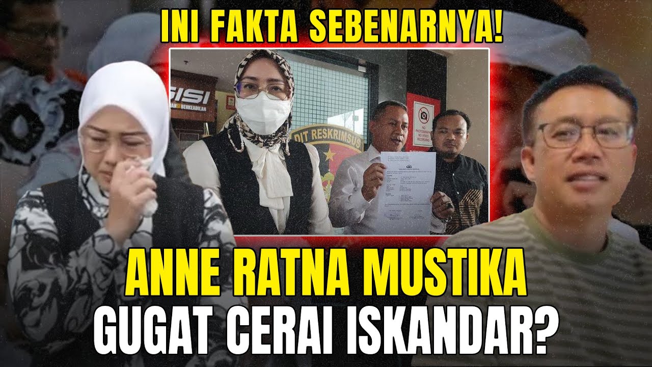 TERUNGKAP! Benarkah Anne Ratna Mustika Gugat Cerai Suami Barunya Iskandar? Ini Fakta Sebenarnya!