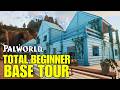 Palworld 1.0 EASY BEGINNERS BASE BUILD Tour Beautiful and EASY