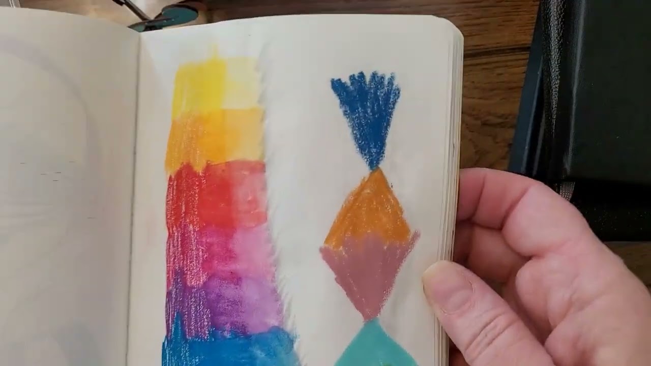 Caran d'Ache Neoart 6901 - Trying them on all the surfaces, paper, cardboard, and plastic!