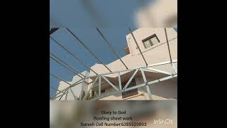 Roofing sheet work
