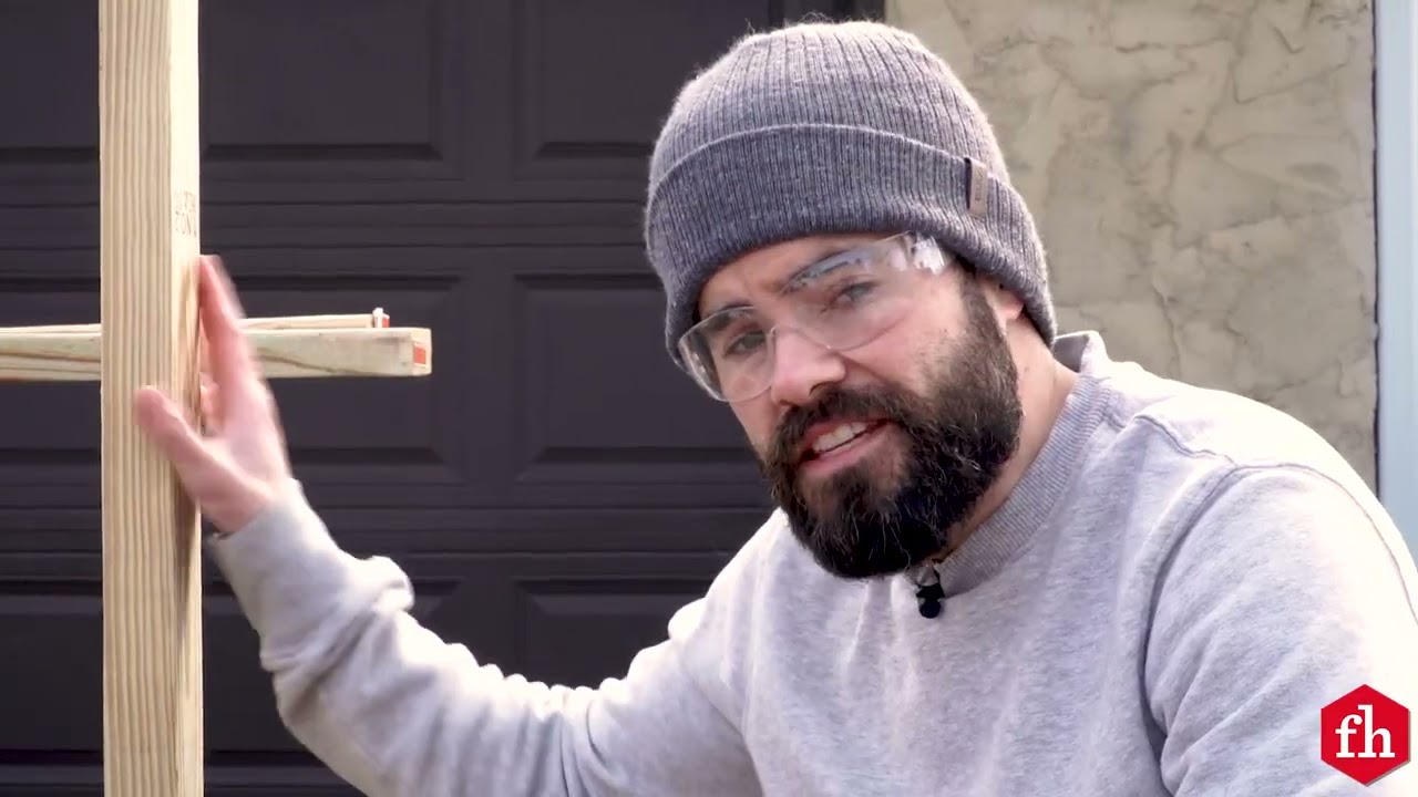 How to Build a Firewood Rack YouTube