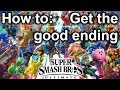 How to Beat the Final Boss & get the Good Ending in Super Smash Bros. Ultimate