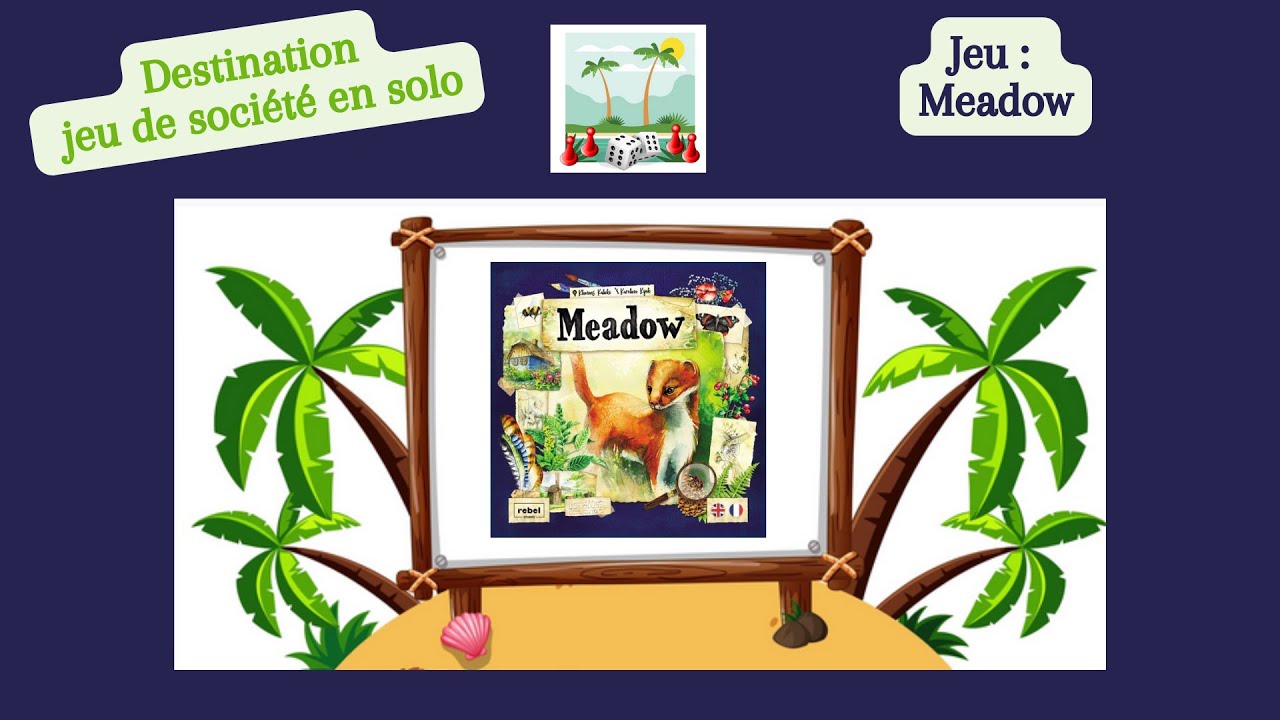 🍄 Meadow (jeu de base) ♣ jeu de société en solo 🍄
