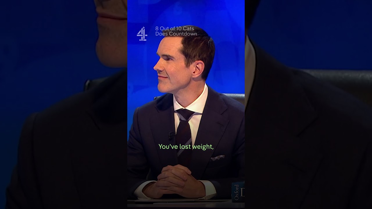 Happy Birthday, Jimmy Carr. We chose a roast over cake #CatsDoesCountdown