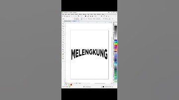 Cara Bikin Teks Mengikuti Bentuk Objek di CorelDRAW 🔥 | Tutorial Singkat! #coreldraw  #logodesign