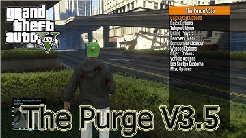 GTA V THE PURGE V3.5 MOD MENU 1.27
