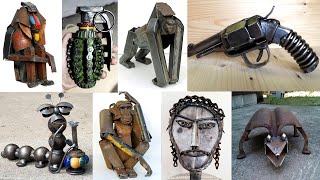 100 DIY Scrap / Junk / Rusted Metal Project Ideas