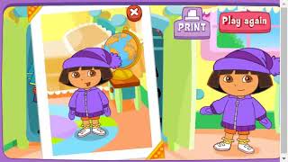 Dora The Explorer: Dora's Adventure Dress Up Gameplay