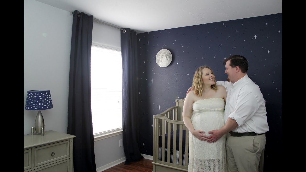 baby room space theme