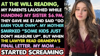 At The Will Reading, My Parents Laughed While Handing My Sister $6.9 M. Then Gave Me $1 And Said.