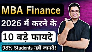 MBA Finance Benefits | MBA Finance Career options | By Sunil Adhikari