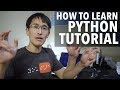 How to Learn Python Tutorial - Easy &amp; simple! Learn How to Learn Python!