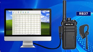 walkie talkie programming丨How to program a walkie-talkie丨How to program rb37 screenshot 4