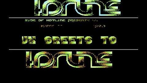 Hotline Intro - Commodore 64 - C64 - Kings of the Beach - Cracktro (PAL)