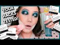 TESTING OUT YOUR MAKEUP HACKS! | MAKEMEUPMISSA