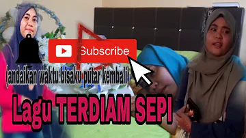 Lagu terdiam sepi ( andaikan waktu bisa ku putar kembali ) | Lirik | cllip music |#clipmusic