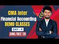 Financial Accounting regular classes for CMA Inter June/Dec 26 Exams | DAY 4