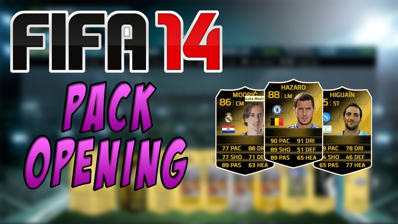 FIFA 14 PACK OPENING - INFORM IN A PACK! Ft. TIF HAZARD, MODRIC & HIGUAIN