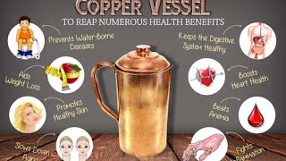 Benefits Of Drinking Water From A Copper Vessels- SheCare
