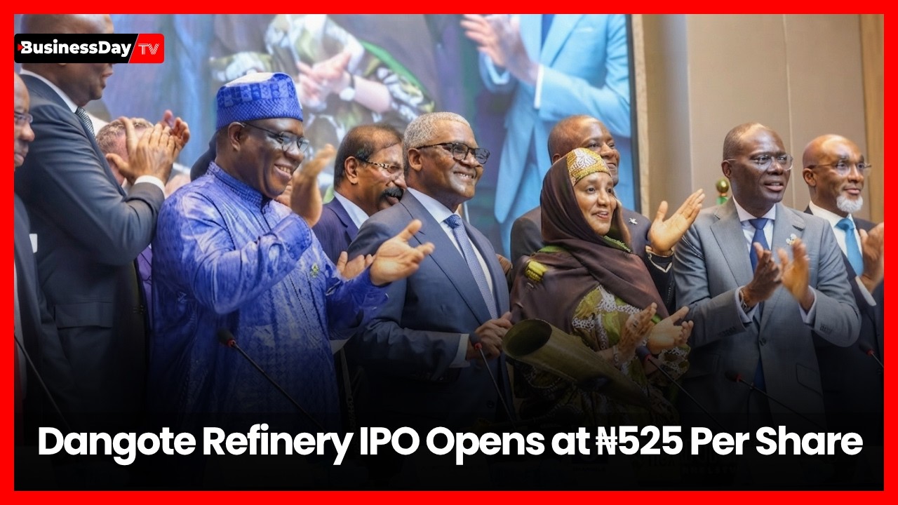 Dangote Refinery IPO Opens at ₦525 Per Share