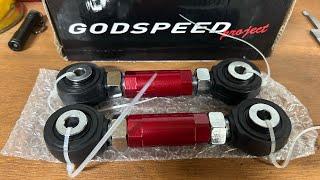 Godspeed spherical rear toe arm review