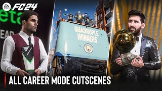 EA SPORTS FC 24 | All Career Mode Cutscenes