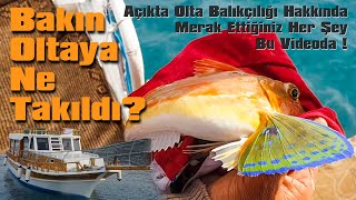 Mersin Silifke Taşucu Teknede Olta Balıkçılığı🎣 🐟⛵️