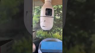 CCTV Dual Lensa CCTV WiFi Jarak Jauh 360° Kamera Lampu 1080P HD dgn Night Vision #cctv #cctv2kamera